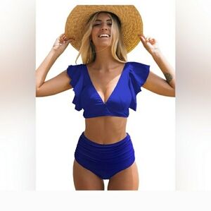NWOT Sporlike Med 2 piece bathing suit